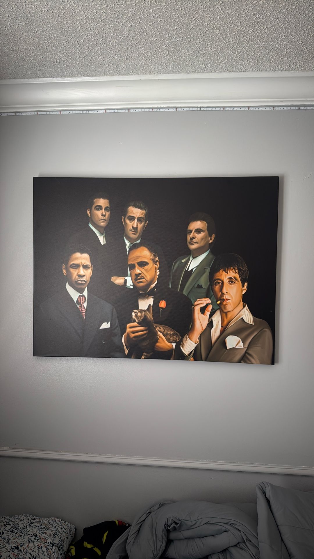 Good Fellas/ Scarface/American Gangster/Godfather Canvas