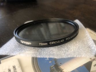 Tiffen 72mm Circular Polarizer. New, never been used