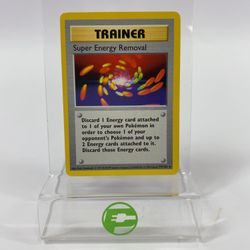 Pokémon TCG Base Set Super Energy Removal 79/102 Regular English