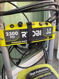 RYOBI premium electric pressure washer