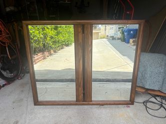 Vintage Lane Midcentury Mirror