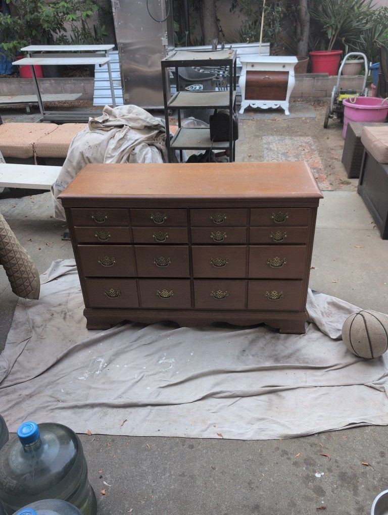 6 Drawer Mid Century Modern Dresser