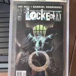 Locke & Key #2 (2008) CGC 9.9 — Single Highest Signed Copy; Hill & Rodriguez 9.8