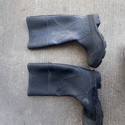 Size 10 plumbing steel toe boots