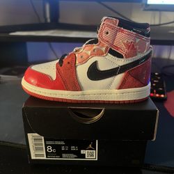 Jordan 1 Across the Spider-Verse size 8C