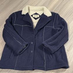 Vintage Y2K Blue Coat