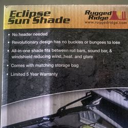 Jeep Wrangler Sun Shade