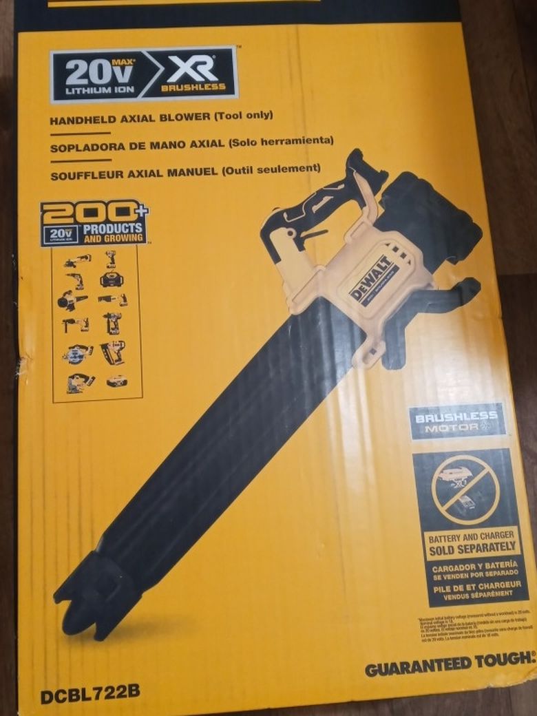 Sopladora De Walt Nueva Xr 20 Volts Tool Only