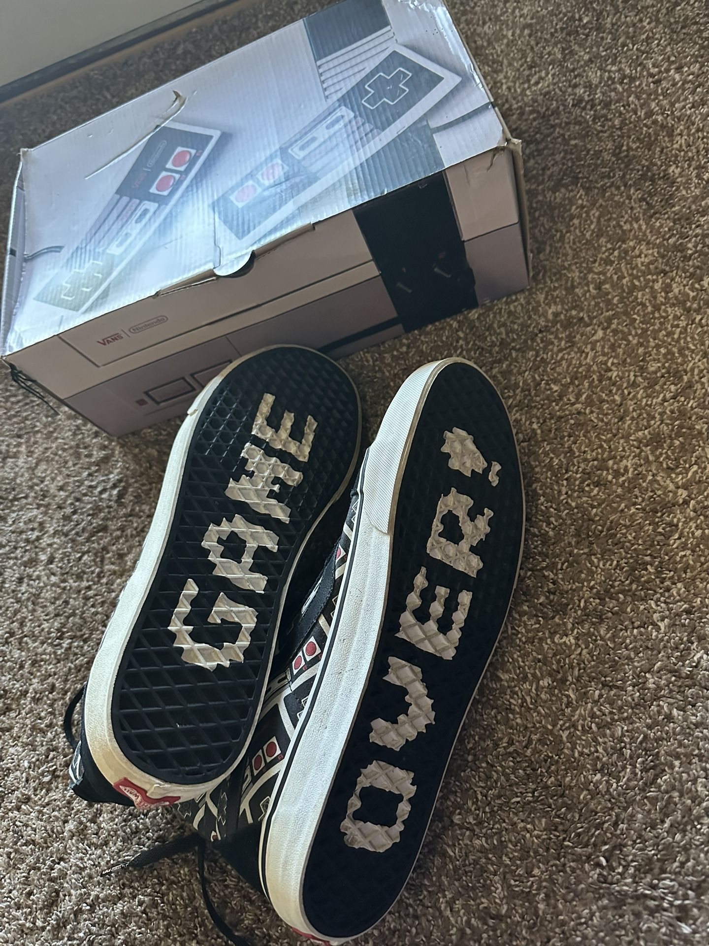 Super Nintendo Limited Edition Vans Size 13 Mens