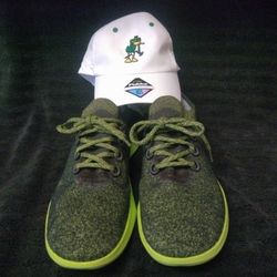 Allbirds men's shoes and cap