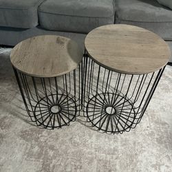 Blanket Holder Coffee Table 