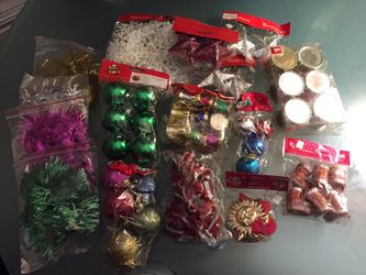 Giant Bag Of Christmas Decorations 