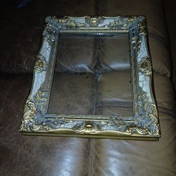 Vintage Ornate Wooden Frame 11" X 13" For 8" X 10" Photo Insert