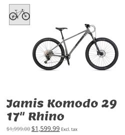 Jamis Komodo 29, 17"