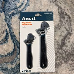 Adjustable Wrench set 6in, 8in