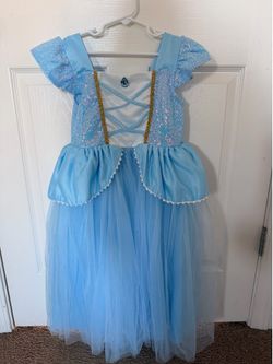 Princess Blue Dress 7/8