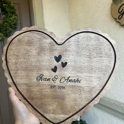 Custom Engraved charcuterie Board