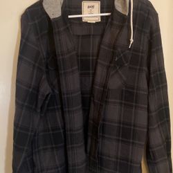 CCS Flannel Sweater Size L