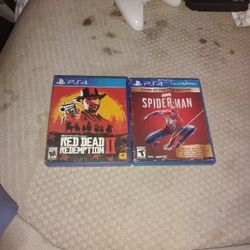 Red Dead Redemption 2 And Spider Man