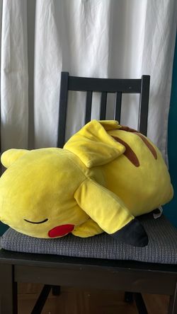 Sleeping Pikachu plush