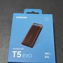 Samsung - T5 EVO Portable SSD 8TB
