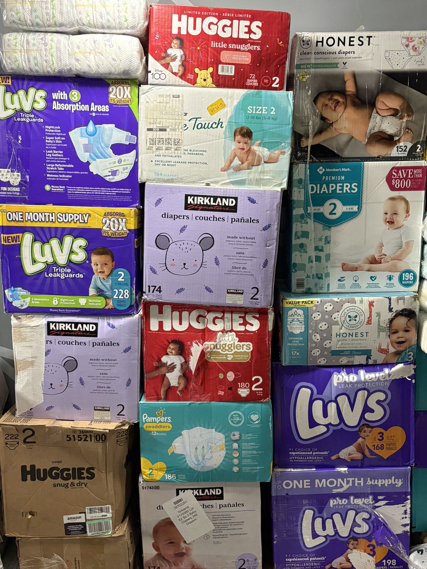 Diapers Size 1-2