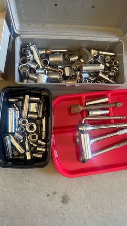120+ pieces- Large Lot of Socket Set Tools