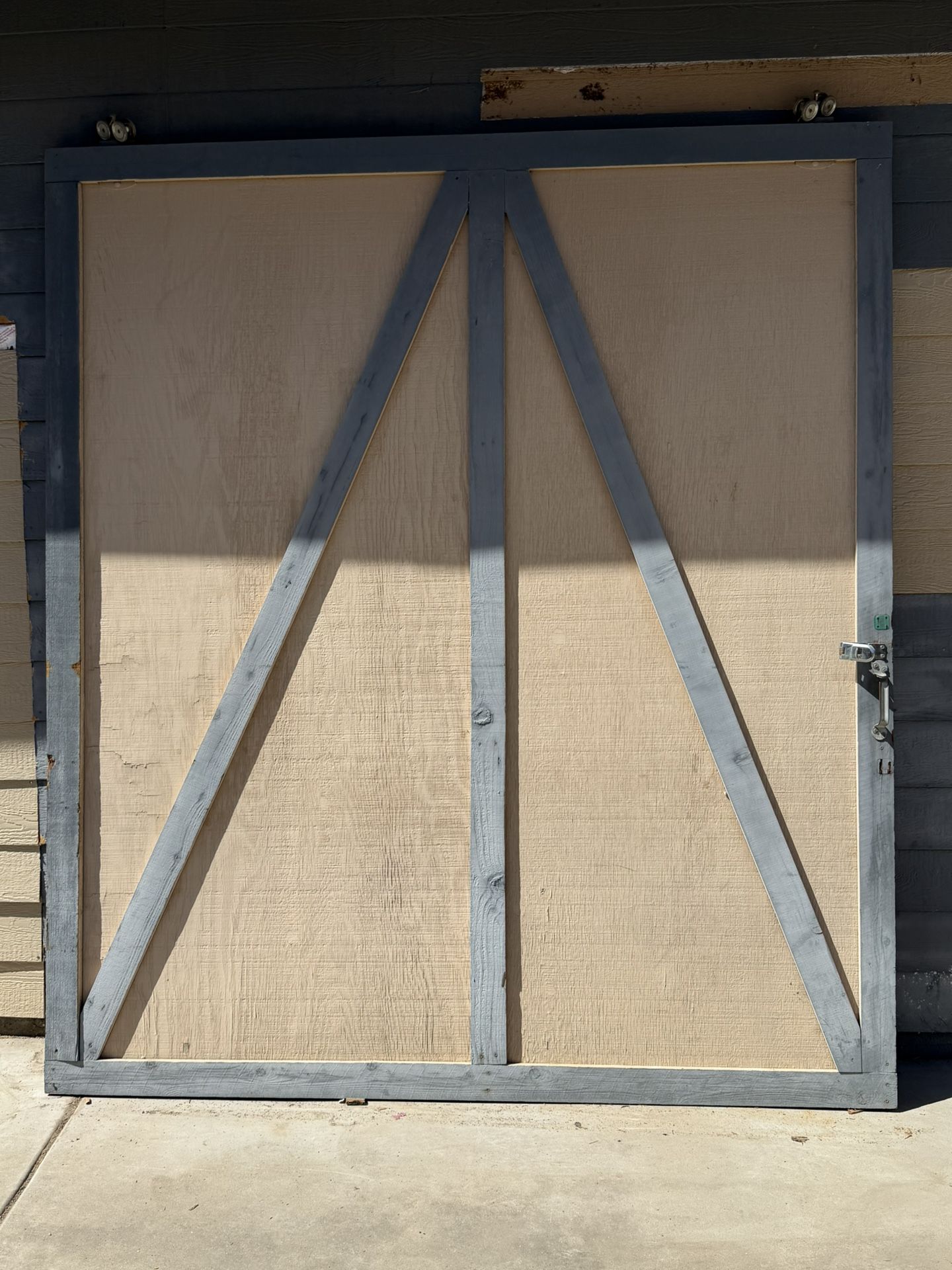 2 Heavy-Duty Barn Doors – Custom Built, Solid Wood