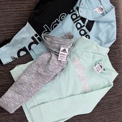 Little Girls Adidas Set
