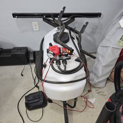 Lawn Sprayer  And Mulching Bags 