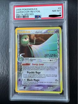 PSA 8 Gardevoir Reverse EX Delta Species STAMP