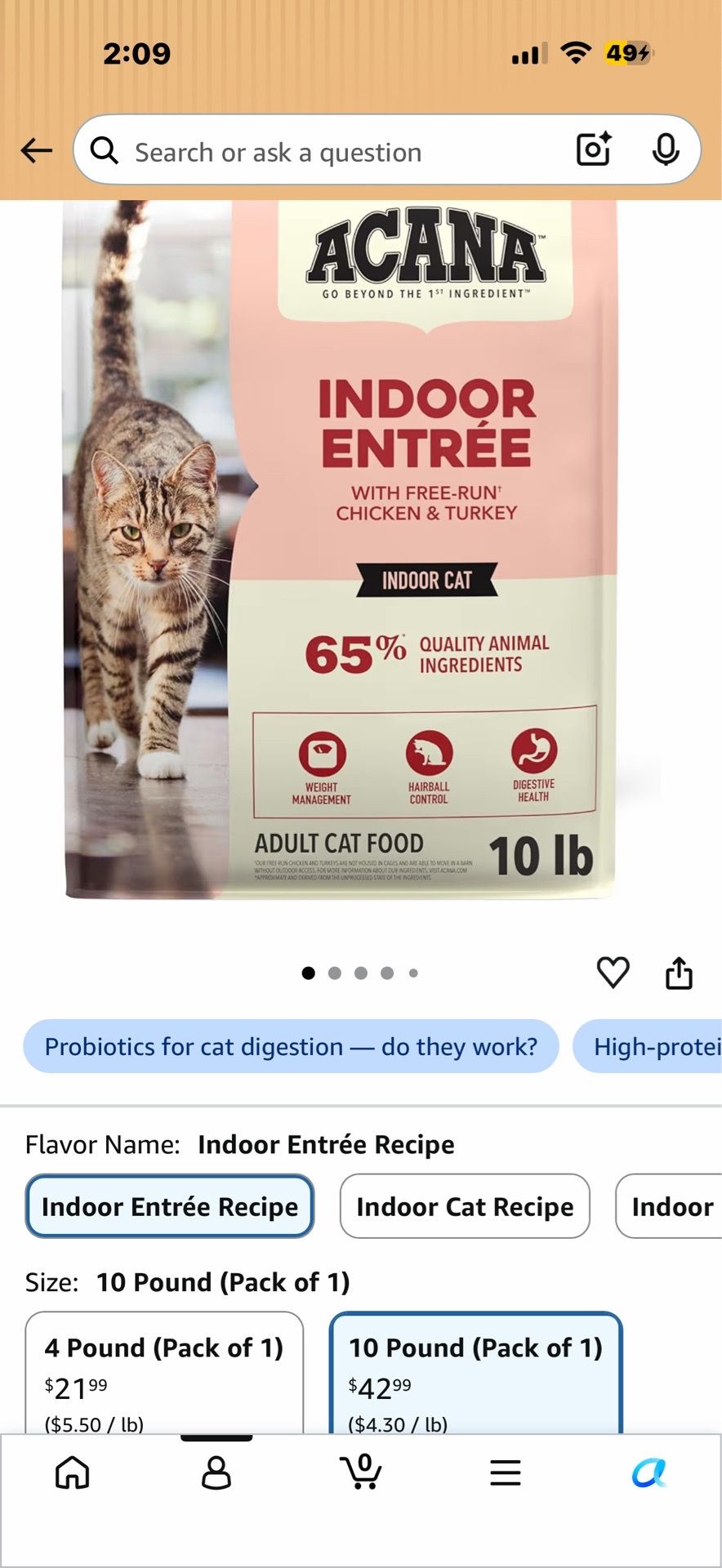 Cat Food/ Dry Cat Food & Kibble ACANA