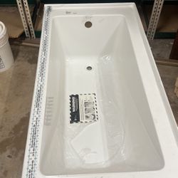 Fine Fixtures Left Drain 60”bathtub 