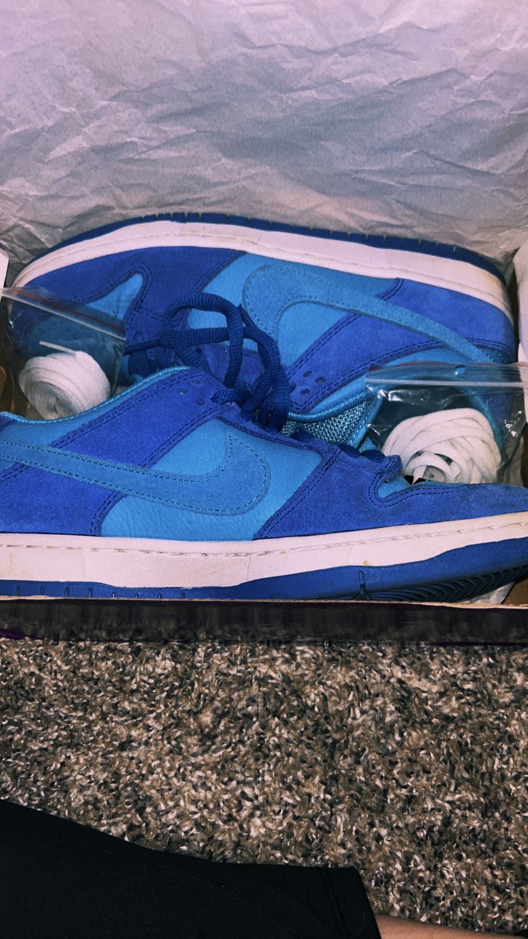 Blue Raspberry Dunks