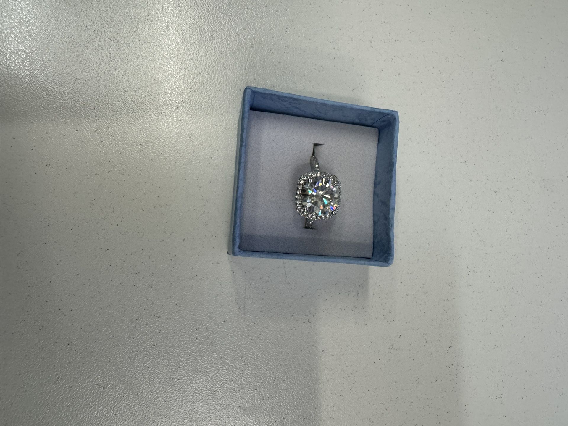 3CT Sterling Silver Ring