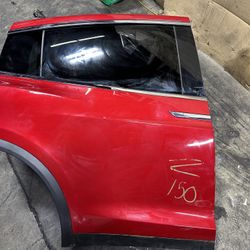 16-20 Tesla Model X Right Rear passenger door Complete assembly 