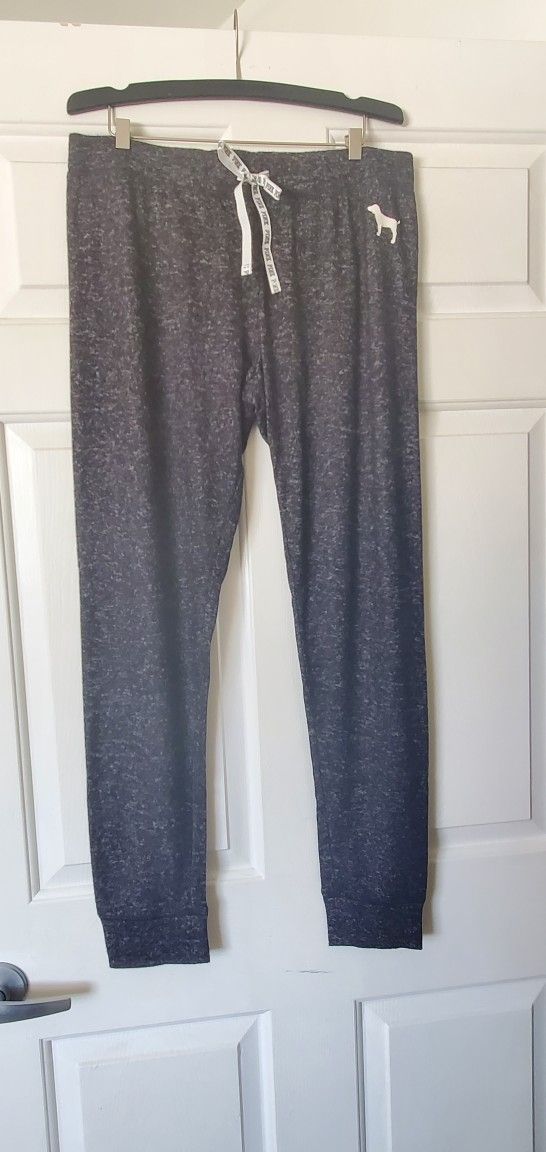 VICTORIA'S SECRET PINK NIGHT PANTS SZ L