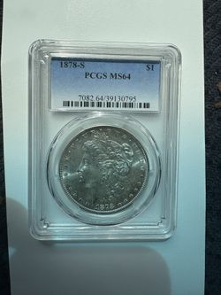 1878-S Pcgs Ms64