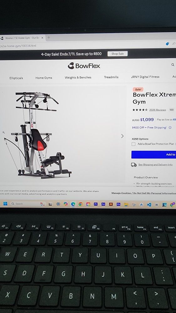 BowFlex Xtreme 2 SE Home (Claimed)
