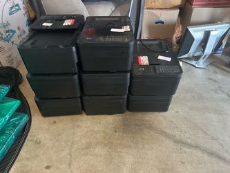 Lot of Canon Black Laser Printers
