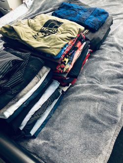 34x32. Jeans.       Camisas L.    Y LX