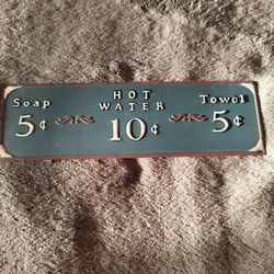 Vintage Tin Sign