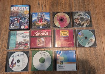 Vintage Software Bundle (11 Ea) - CD