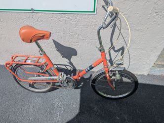 70s Vintage folding Italian bike