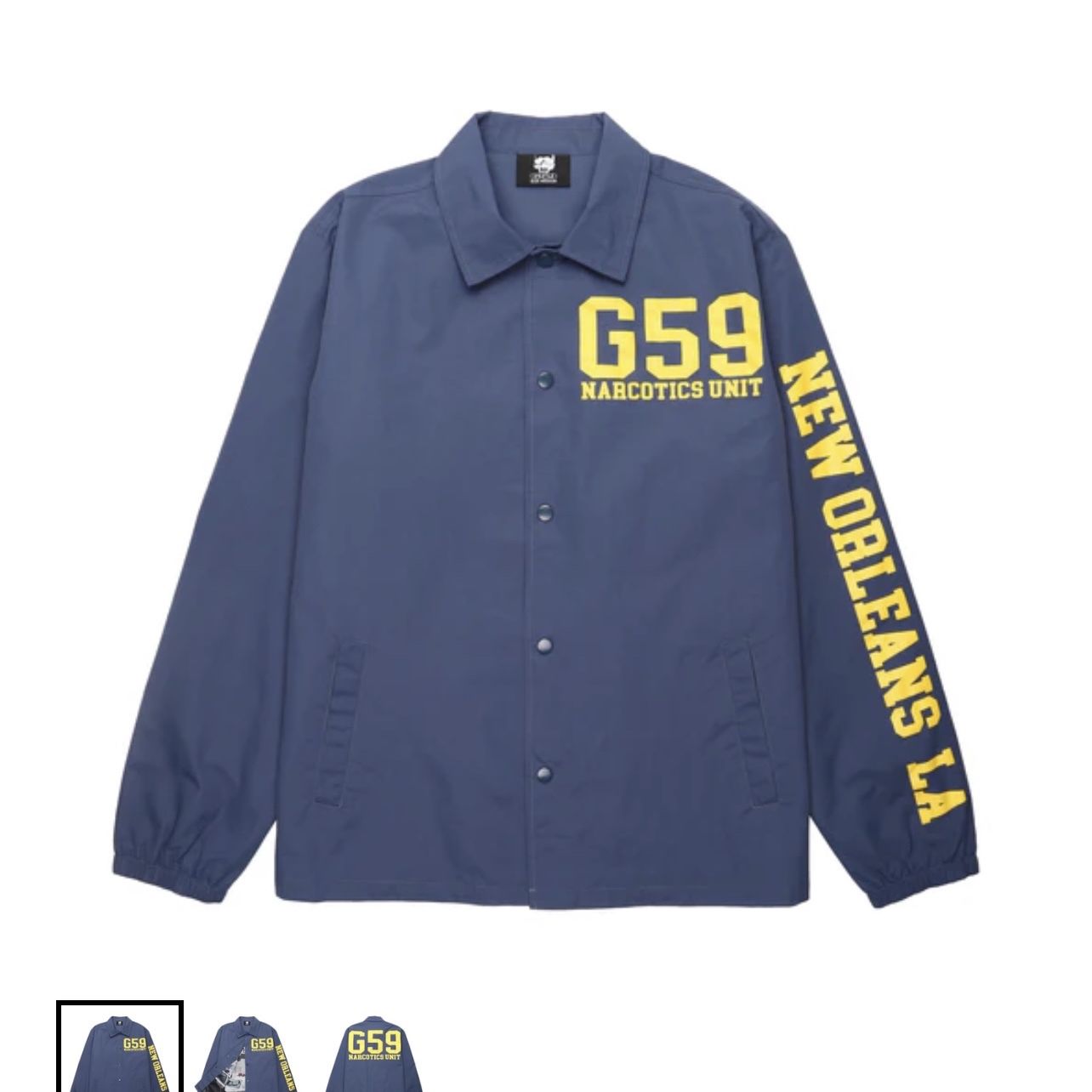 G59 jacket clearance