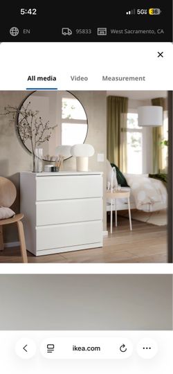 IKEA malm dresser