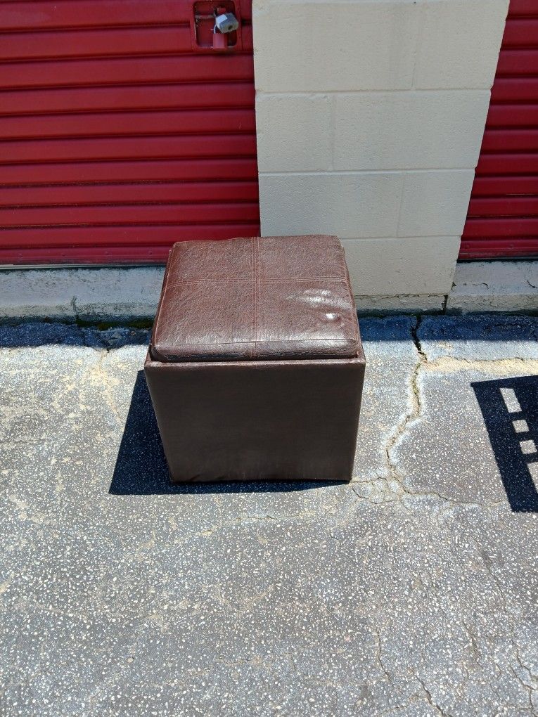 Small Brown Ottoman...