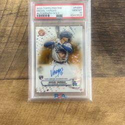 2023 Topps Pristine Miguel Vargas Gold Auto