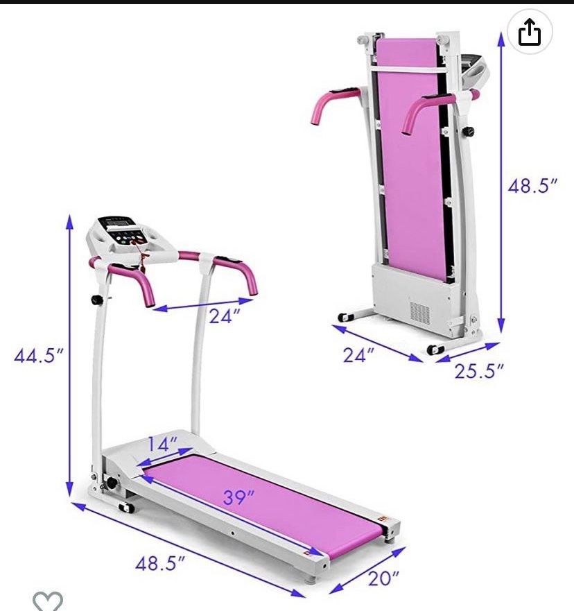 Folded Treadmill