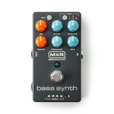 MXR MB301 Bass Synth Effects Pedal Gray